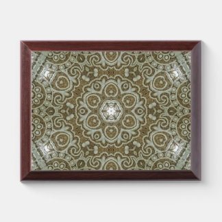 Marble Stone Texture Print Minimalist Aesthetic Award Plaque