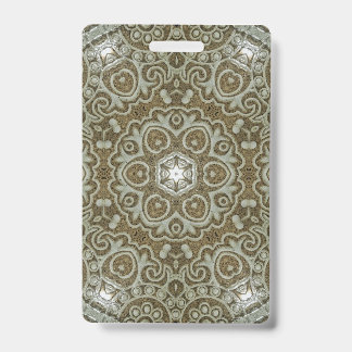 Marble Stone Texture Print Minimalist Aesthetic Badge