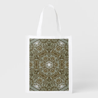 Marble Stone Texture Print Minimalist Aesthetic Grocery Bag