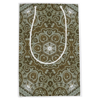 Marble Stone Texture Print Minimalist Aesthetic Medium Gift Bag