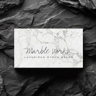 Marble Stone Works/Countertops/Monuments Cool Card