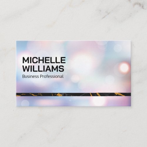 Marble | Stylish | Boke Lux Business Card