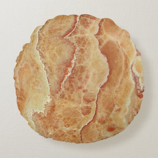 Marble Surface Backgroundmarble,texture,abstract,a Round Pillow (Front)