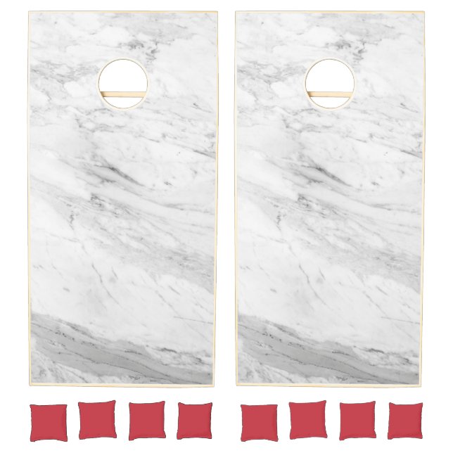 Marble Surface Cornhole Set (Set)