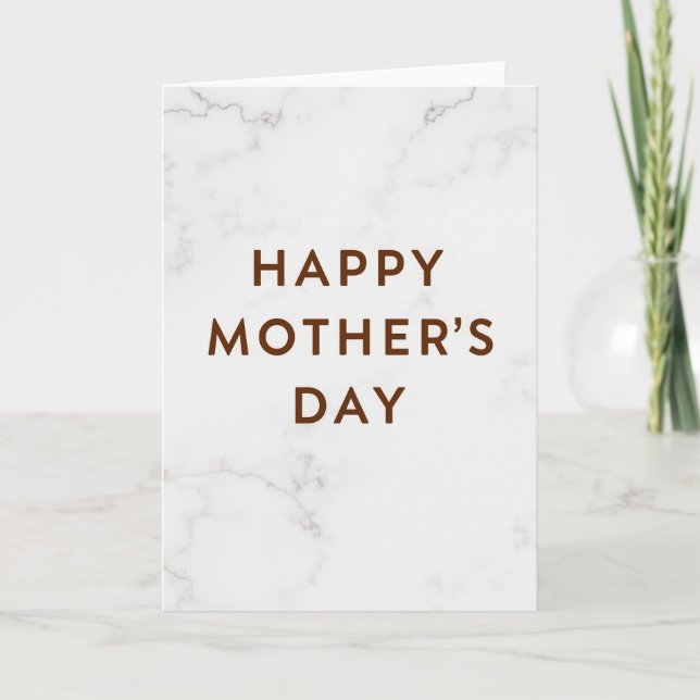 Marble Sweet Mothers Day Card (Front)