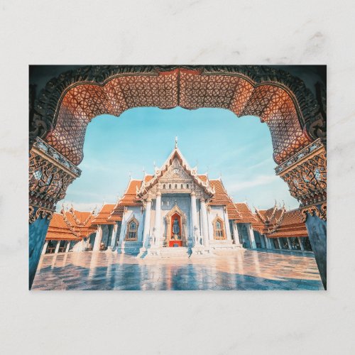 Marble temple postcard