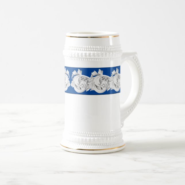 Marble Tendrils on a Stein (Front Right)