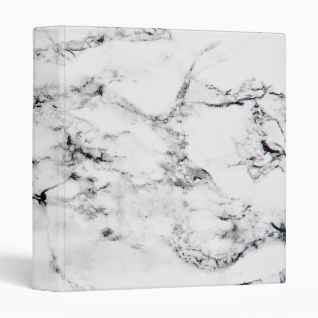 Marble texture 3 ring binder (Front/Spine)