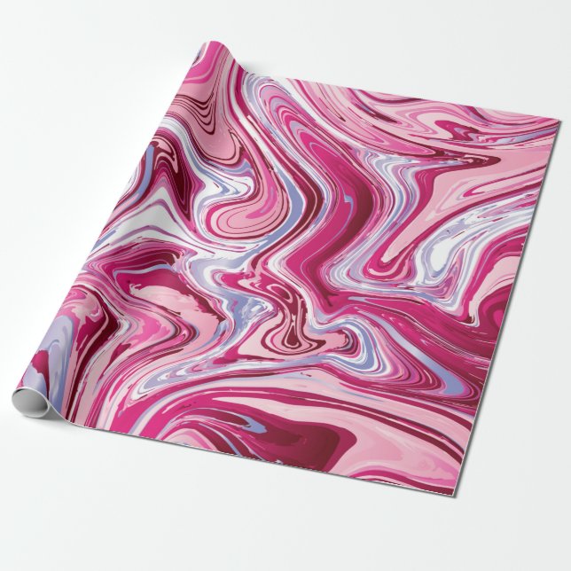 Marble texture background. Liquid marble texture a Wrapping Paper (Unrolled)