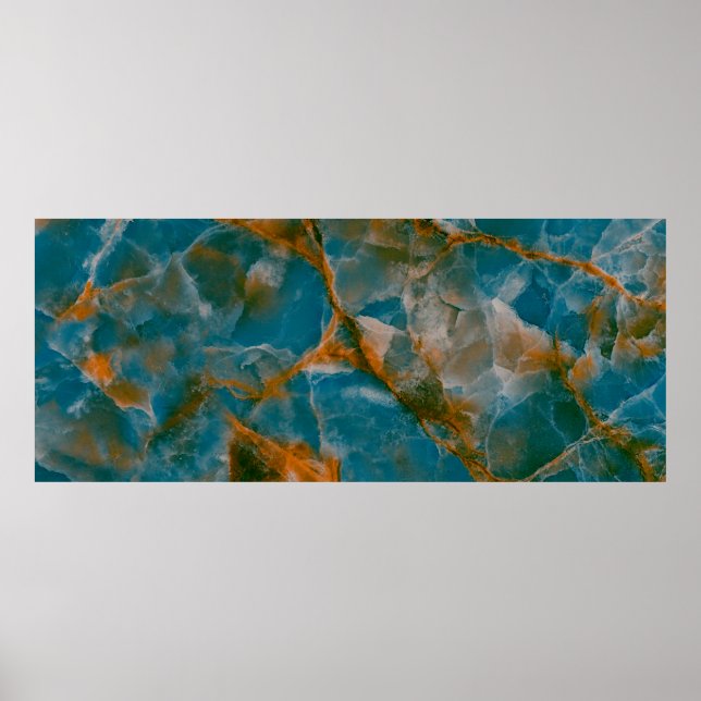 marble texture background, natural breccia marbel  poster (Front)