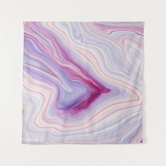 Marble texture background / white gray marble patt tapestry (Front)