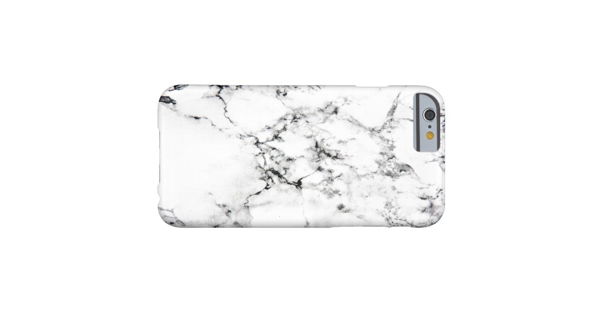 Marble texture barely there iPhone 6 case | Zazzle