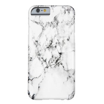 Marble Texture Barely There Iphone 6 Case by hildurbjorg at Zazzle