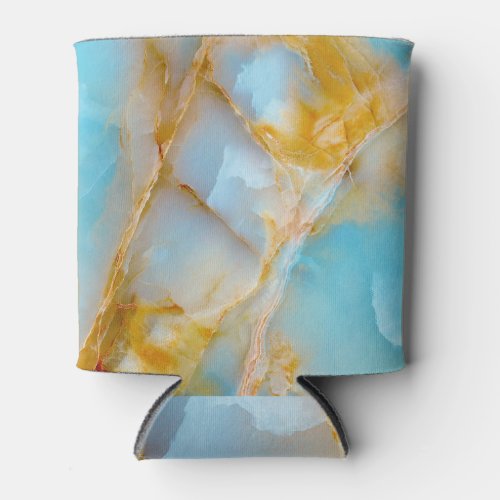Marble texture colorful onyx interior can cooler