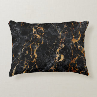 Marble Texture: Elegant Stone Surface. Accent Pillow