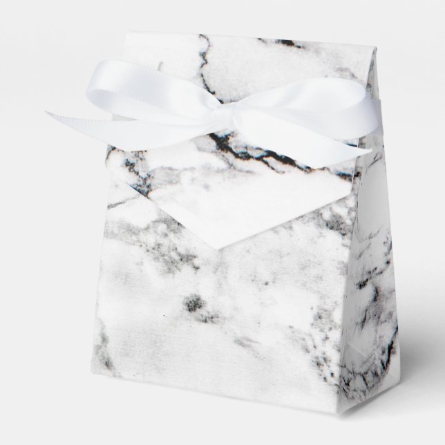 Marble texture favor boxes (Front Side)