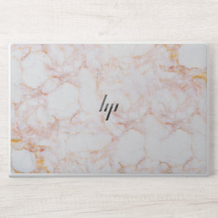 Marble texture gold, white, pin HP EliteBook 850 HP Laptop Skin