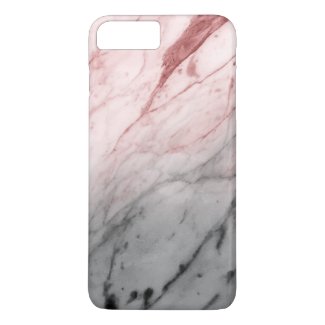 Marble Texture (Grey Red) iPhone 7 Plus Case