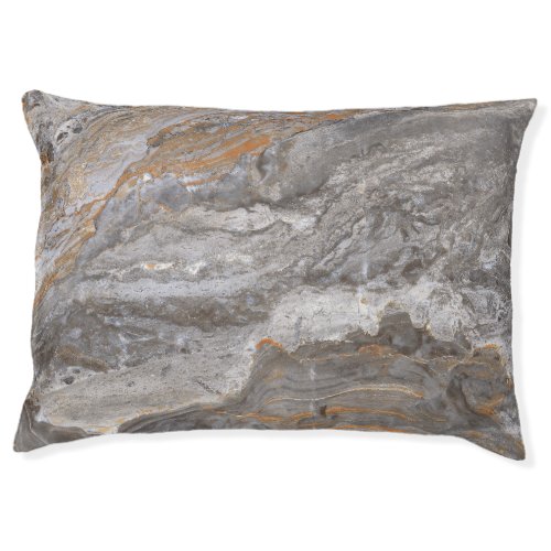 Marble Texture Italian Limestone Elegance Pet Bed