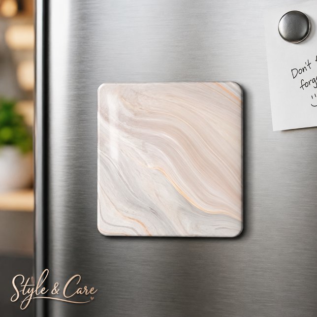 Marble Texture Magnet in Dark Pink Rectangle Shape (Marble Texture Magnet in Dark Pink Rectangle Shape)
