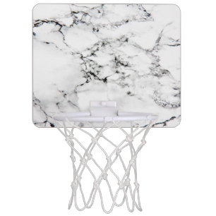 Marble texture mini basketball hoop