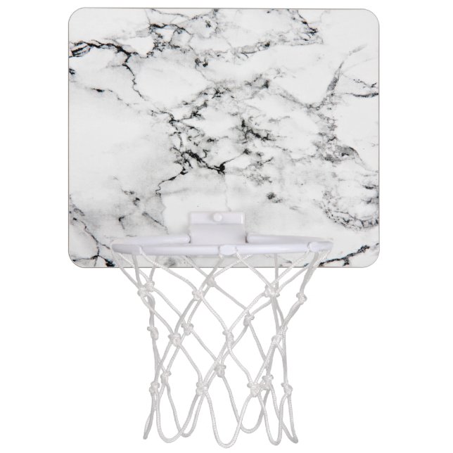 Marble texture mini basketball hoop (Front)