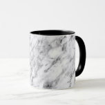 Marble texture mug Black and white mug<br><div class="desc">Marble pattern,  black and white mug.</div>