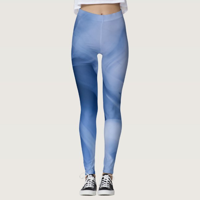  Marble Texture Natural  Leggings (Front)