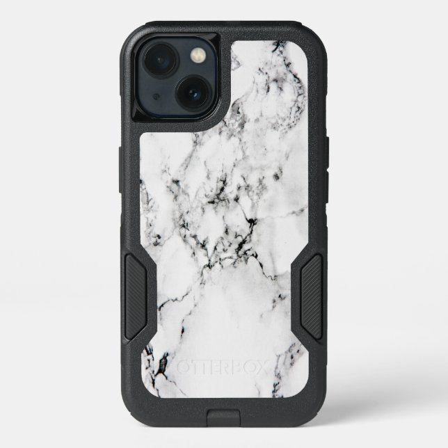 Marble texture otterbox iPhone case (Back)