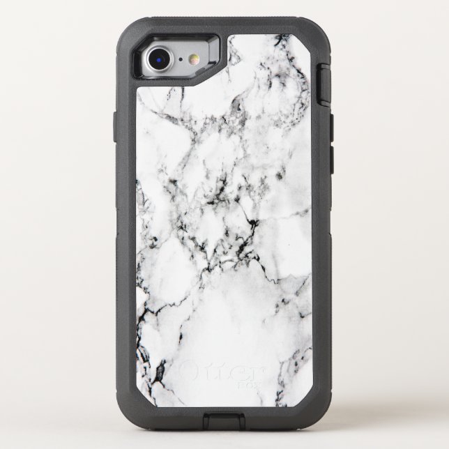 Marble texture otterbox iPhone case (Back)