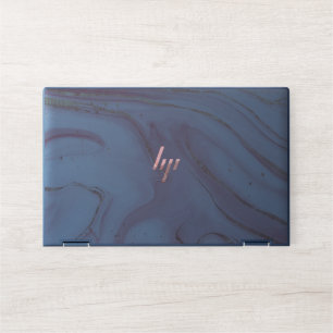 Marble texture painted HP Elite Dragonfly Notebook Laptop Skin