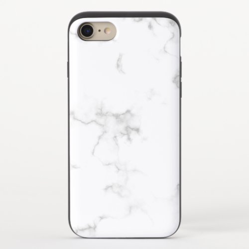 Marble Texture Pattern iPhone 87 Slider Case