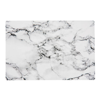 Marble texture placemat