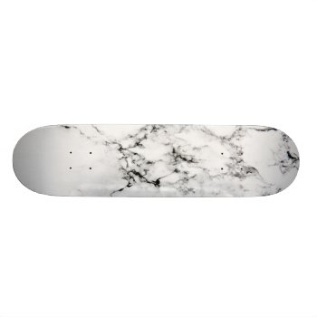 Marble Texture Skateboard Deck by hildurbjorg at Zazzle