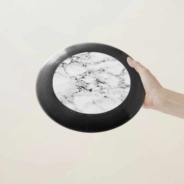 Marble texture Wham-O frisbee (In Hand)