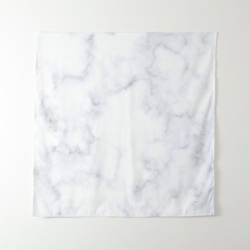 Marble texture white pattern tapestry