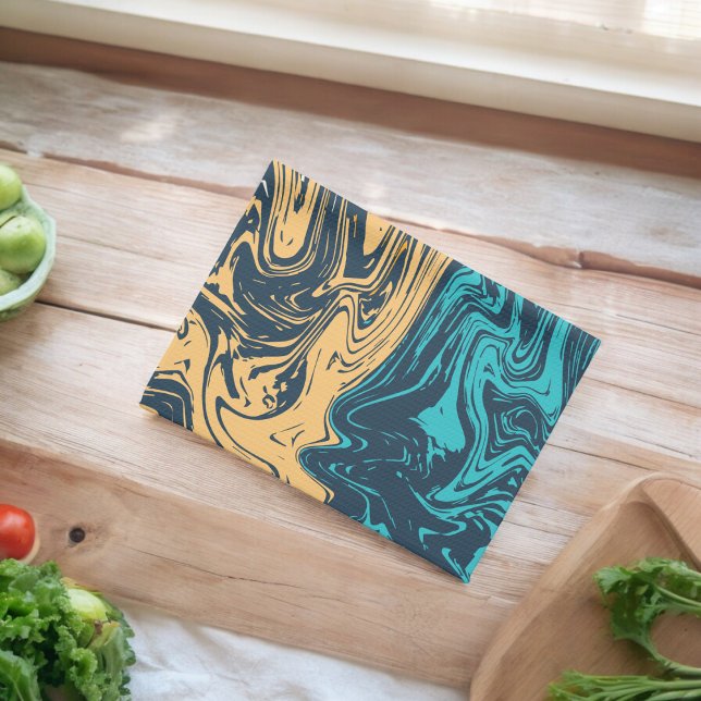 Marble Tile Color Kitchen Towel (Kitchen Towel)