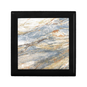 Marble tile keepsake box