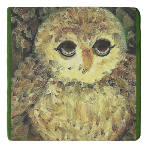 Marble Tile Trivet, with Cork Bottom Trivet