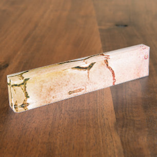 Marble Title Desk Name Plate
