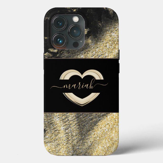  Marble Trendy Stone Modern Geode Slice Case-Mate iPhone Case (Back)