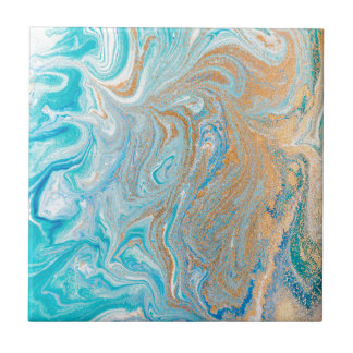 Marble turquoise gold silver, beautiful,elegant ceramic tile