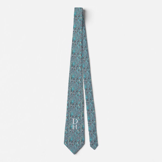 Marble Waves Neck Tie (Front)