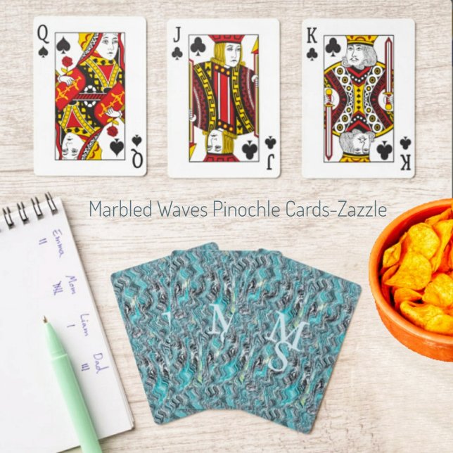 Marble Waves Poker Cards (Creator Uploaded)