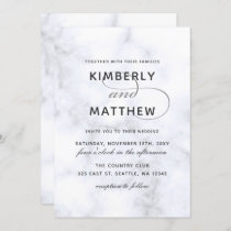 Marble Wedding Invitation