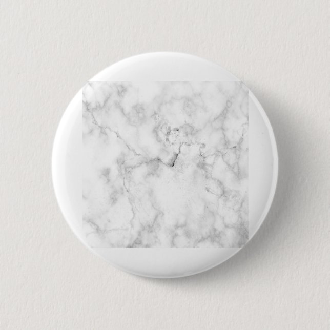 Marble White Background Pattern Tile Button (Front)
