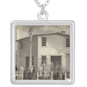 Marble Works of WE Raymond Silver Plated Necklace