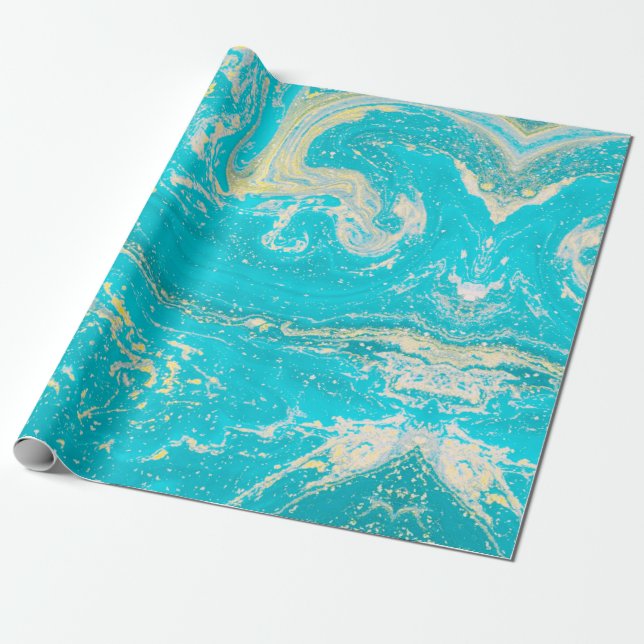 Marble Wrapping Paper (Unrolled)