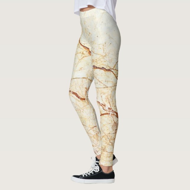 Marble  | Zazzle_Growshop. Leggings (Left)