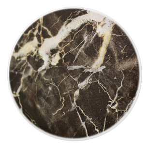 Marbled-Abstract Expressionism by Shirley Taylor Ceramic Knob